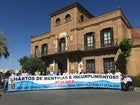 Representantes de la plataforma en Málaga