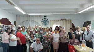 Los voluntarios de Cáritas de Santiago han querido brindar un caluroso homenaje a Pablo