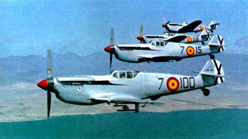El Hispano Buchon cuando servía en el Ejército Español