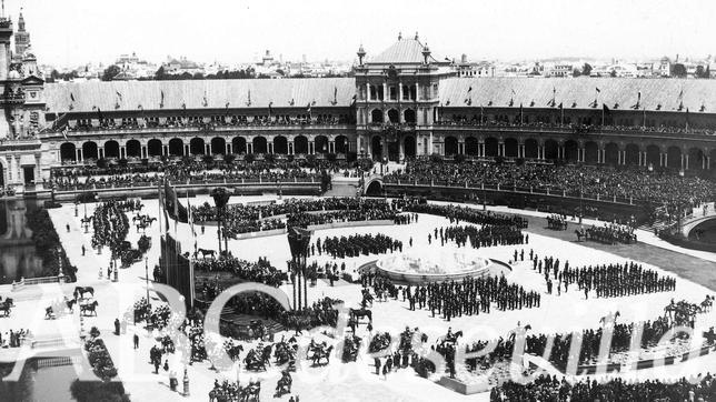 Colección gráfica de ABC: inauguración de la Exposición Iberoamericana