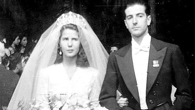 Boda de Cayetana de Alba con Luis Martínez de Irujo