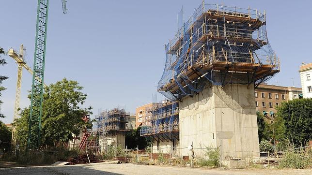 Biblioteca del Prado que fue derribada