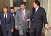 Fuentes Quintana, Monteseirín, Posada y Álvarez del Manzano. Efe