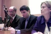 José Antonio Gómez-Coronado durante la entrega del Premio de Poesía. J. L. Ortega