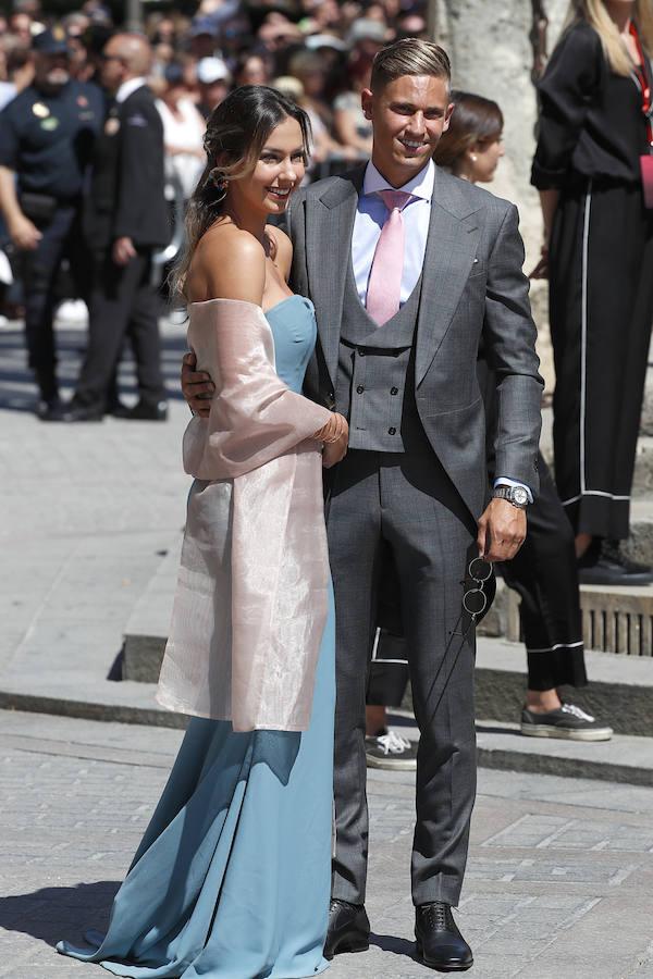 Los novios y los invitados, en imágenes
