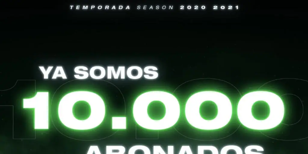 Abonos 21 El Betis Supera Los 10 000 Abonados