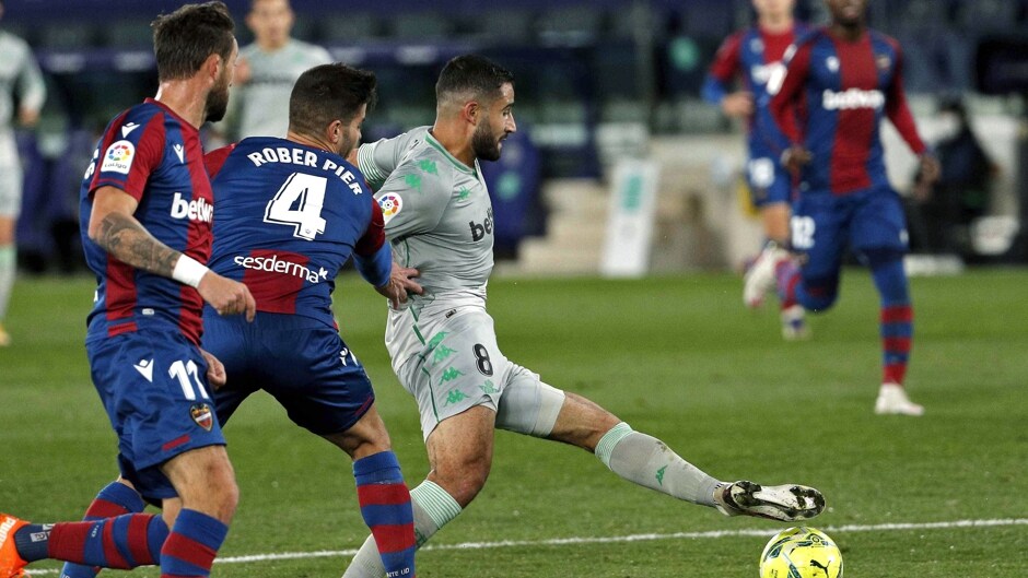 Betis - Levante: horario, canal y dónde ver en TV y online