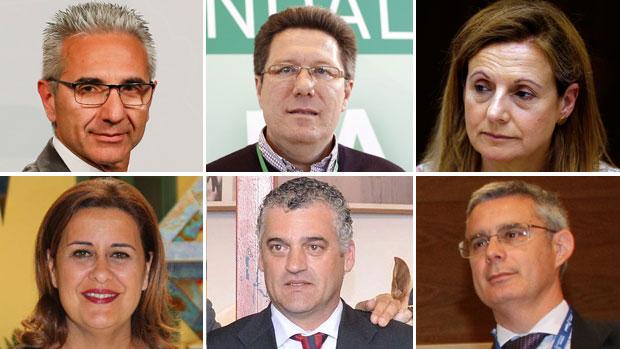 Miguel Ángel Vázquez, Rodrigo Sánchez Haro, Marina Álvarez, Sonia Gaya, Javier Carnero y Juan Carlos Blanco