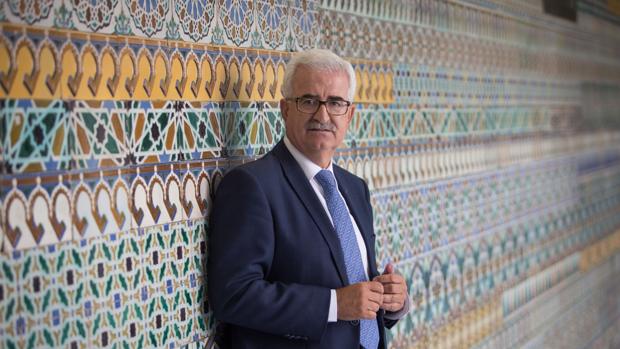 El vicepresidente de la Junta de Andalucía, Manuel Jiménez Barrios