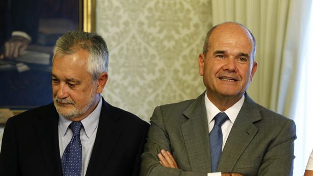 José Antonio Griñán y Manuel Chaves