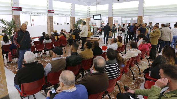 Oficina de atención al ciudadano del Ayuntamiento de Córdoba