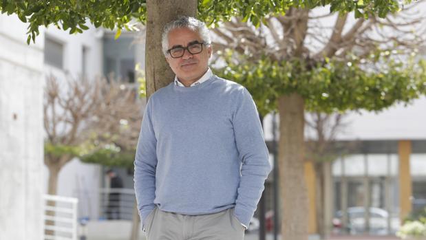 José Manuel Aguilar posa para ABC