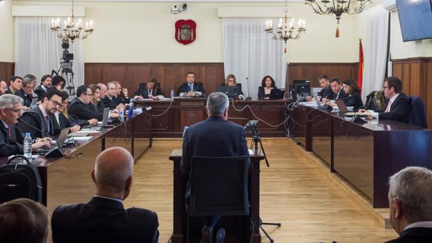 Declaración de José Antonio Griñán, hace unas semanas, durante el juicio por el caso ERE