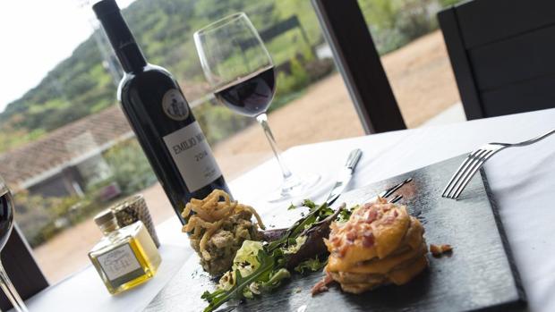 Uno de los plantos del Restaurante Las Monteras, que participa en el concurso