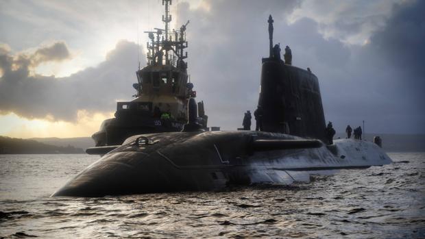 Imagen del Ministerio de Defensa ritánico de un submarino de la clase Astute