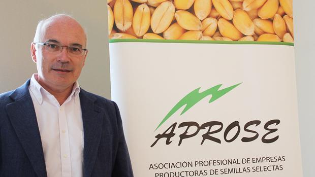 Antonio Jiménez, presidente de la Asociación Profesional de Empresas Productoras de Semillas Selectas (Aprose)