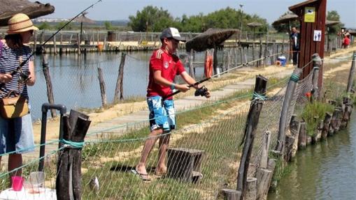 Pesca en Salinas del Astur