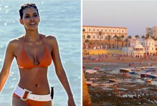 Halle Berry en La Caleta en la película «007. Muere otro día»