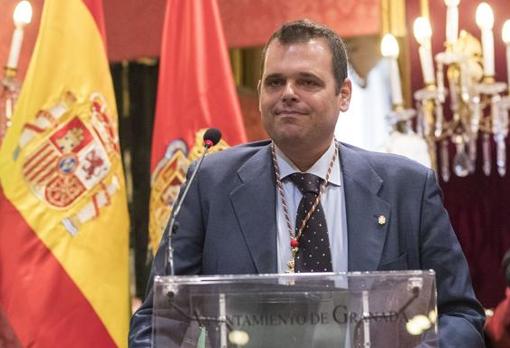El portavoz de Vox en el Ayuntamiento de Granada, Onofre Miralles.