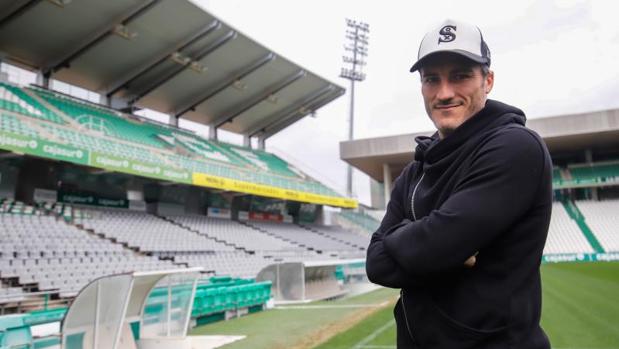 Federico Piovaccari en el estadio de El Arcángel