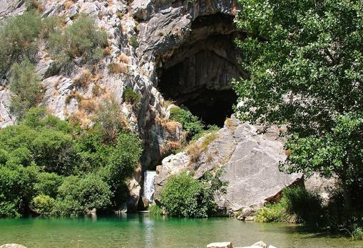 Flaque d'eau froide
