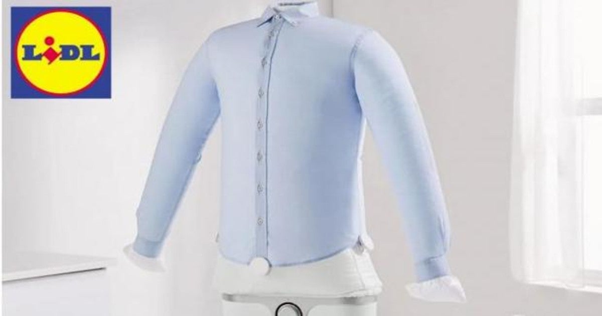 Lidl recupera su popular maniquí de planchado, que vuelve a agotarse horas  después
