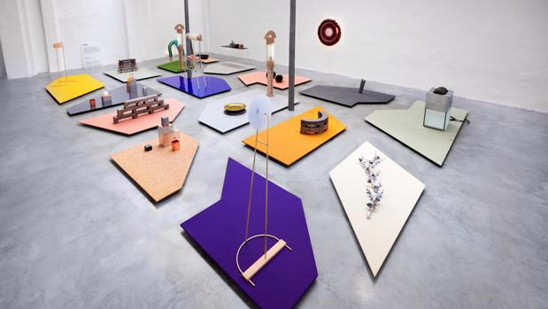 Vista de la exposición «Dutch Invertuals», de diseño holandés