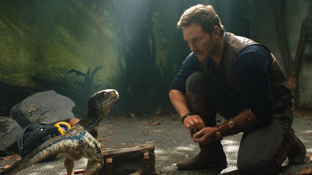 Una escena de «Jurassic World», de J. A.. Bayona, líder de la taquilla española