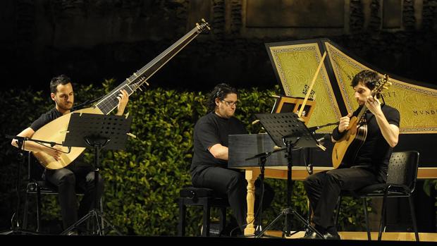 Concierto en los jardines del Alcázar