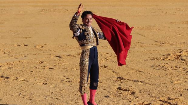 El diestro en la corrida homenaje a su tío Soto Vargas en septiembre del año pasado