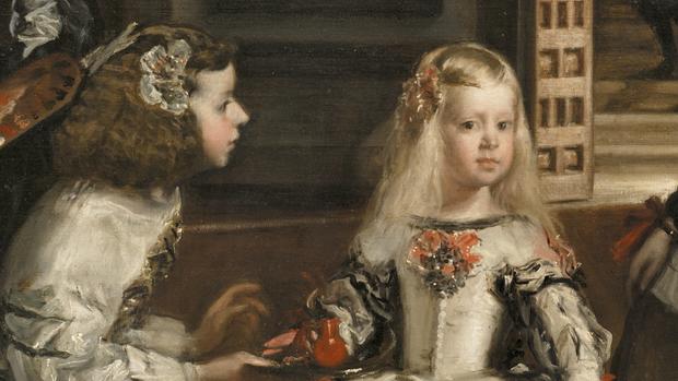 Detalle de «Las meninas», de Velázquez