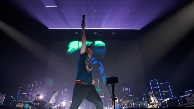 Vetusta Morla, en pleno concierto