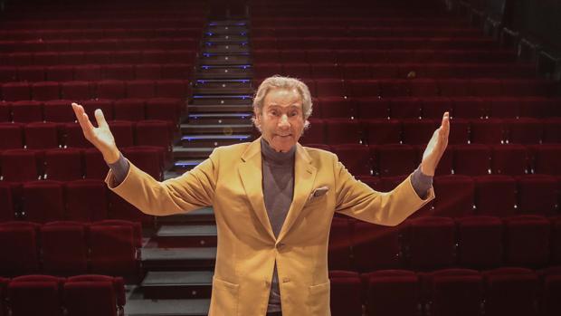 Arturo Fernández, en el Teatro Quintero, donde actuará hasta el próximo 24 de febrero