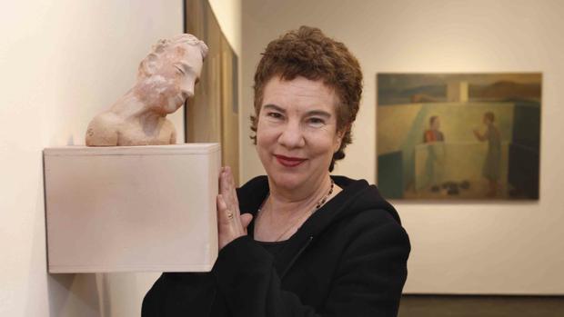 La artista salmantina María Gómez