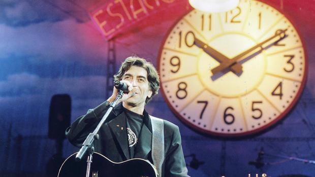 Joaquín Sabina, en las presentación del disco «19 días y 500 noches»