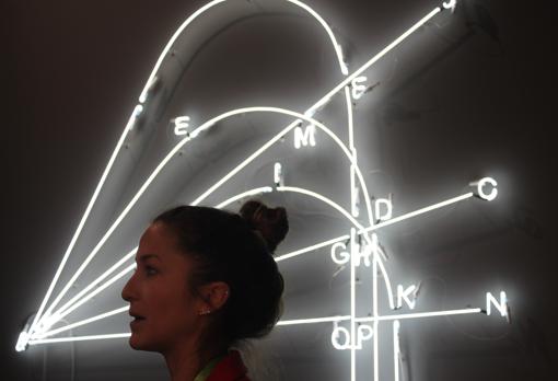 Una de las obras de Andrea Galvani en The Ryder