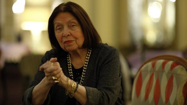 La escritora brasileña Nélida Piñon
