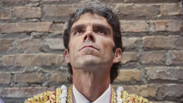 José Tomás, en 2014 , en la plaza de Granada