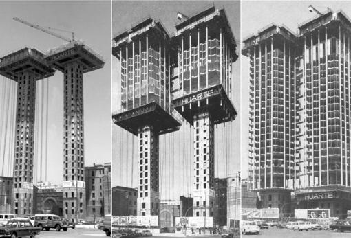 Proceso de construcción de Torres Colón