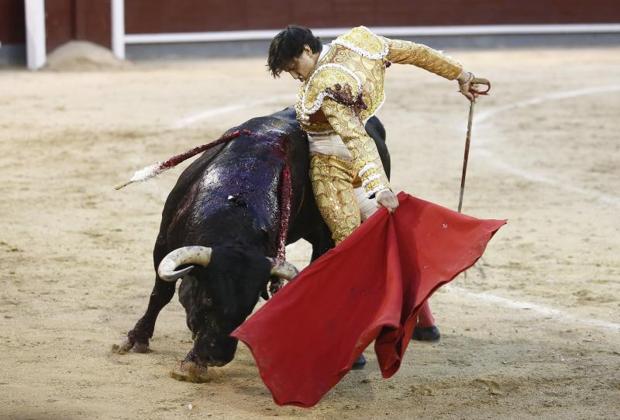 Roca Rey, durante la Feria de San Isidro en La Monumental de Las Ventas