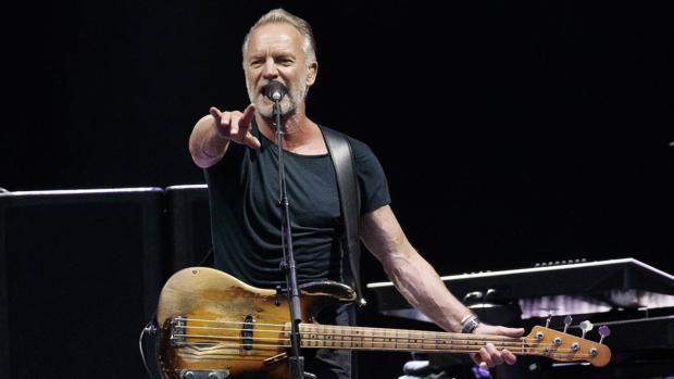 Sting, durante un concierto en Austria el pasado 4 de julio