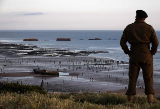 Recreador, en Arromanches