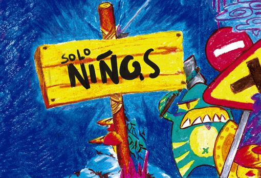 Detalle de «Solo niños»