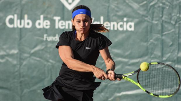 Un partido de la fase previa del BBVA Open Ciudad de Valencia
