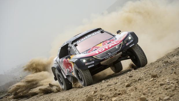 Carlos Sainz, en el Dakar 2018