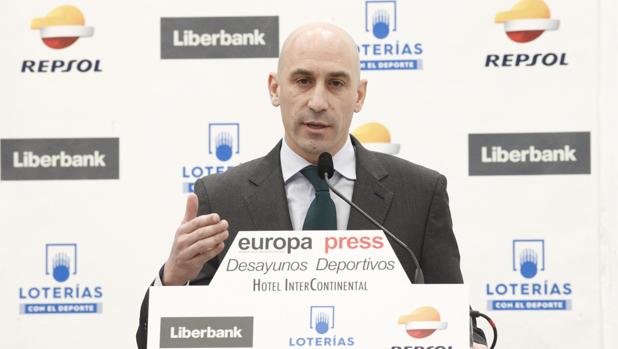 Luis Rubiales, presidente de la RFEF