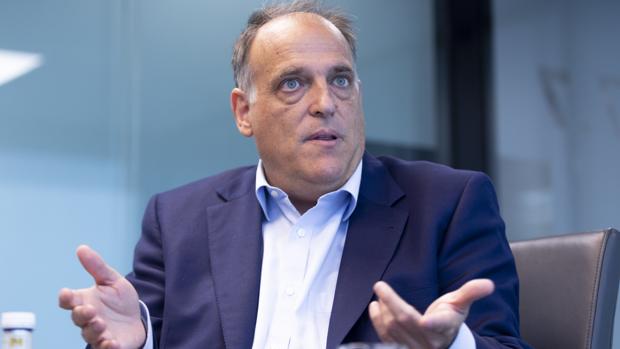 Javier Tebas, presidente de LaLiga