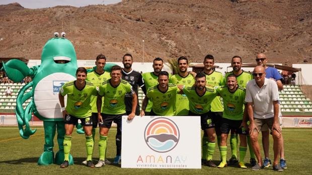 La UD Gran Tarajal canario, uno de los clubes de Regional que jugarán la Copa