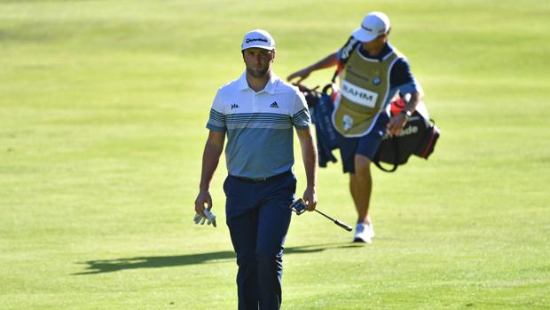 Jon Rahm se mostró muy cómodo en el magnífico recorrido de Wentworth