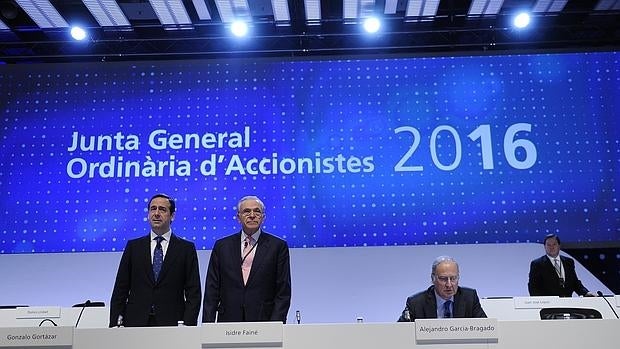 Junta general de accionistas de La Caixa en 2016